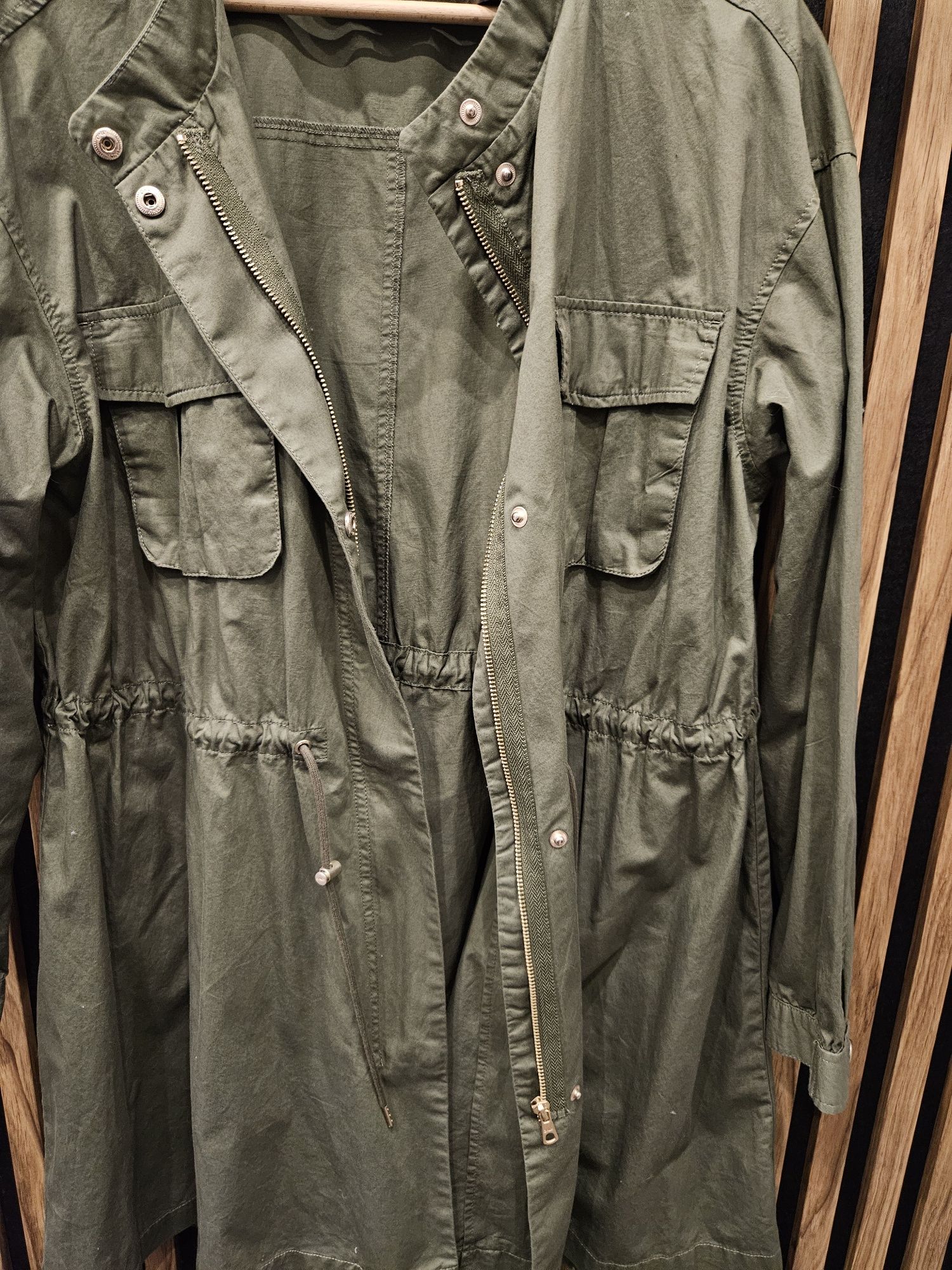 Parka kurtka khaki only rozm. M/L plaszczyk wiosenna