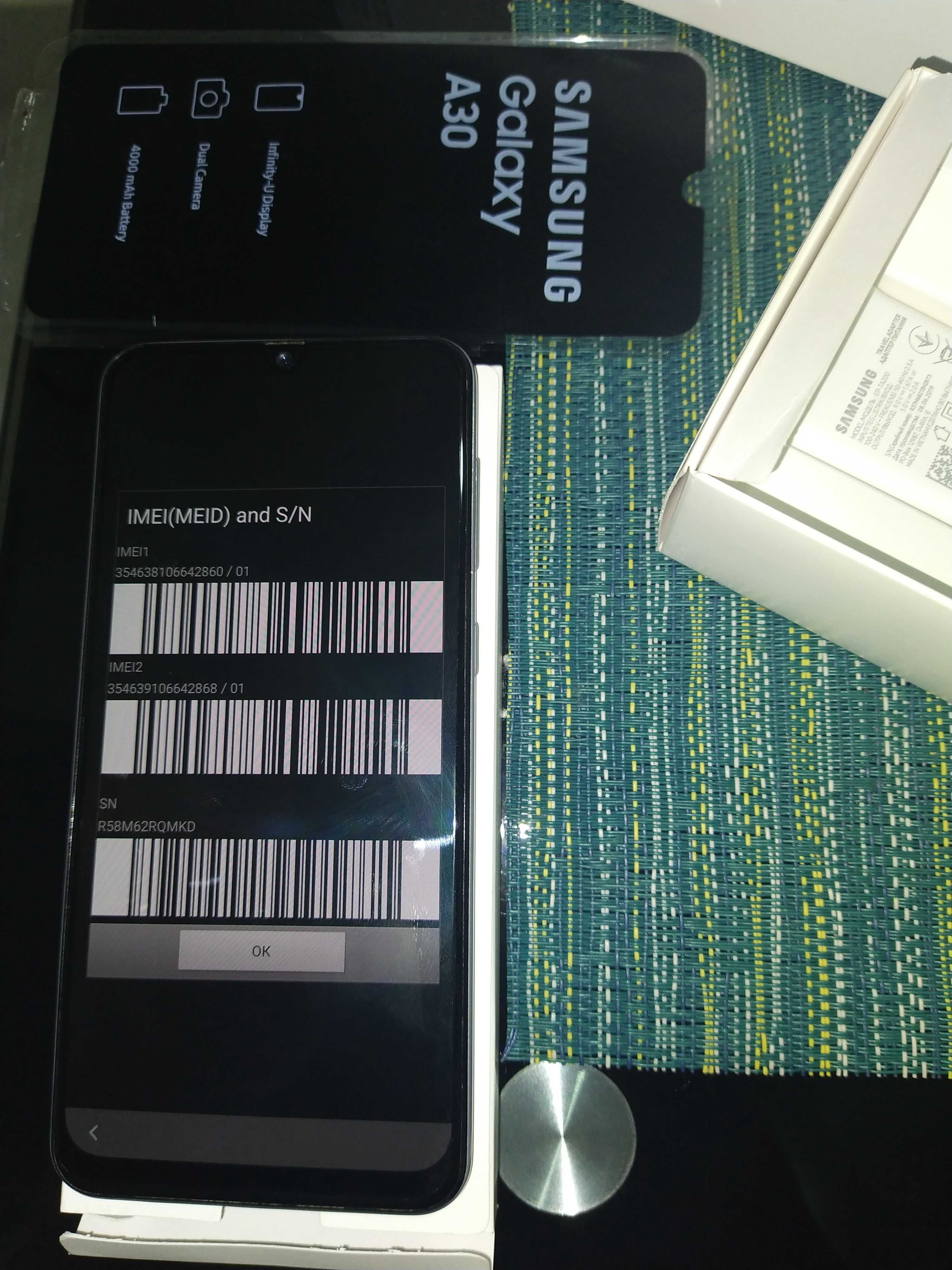 Samsung Galaxy A30 3/32GB White (SM-A305FZWUSEK) Duos ZWU, 06.2019