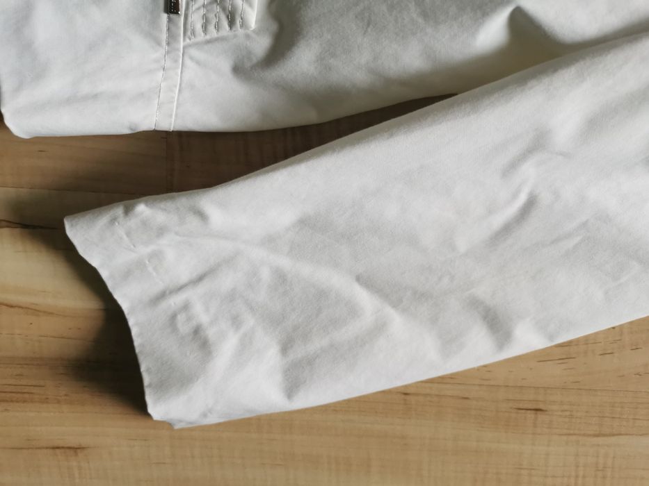 Komplet biały sukienka marynarka vito vergelis rozmiar 38