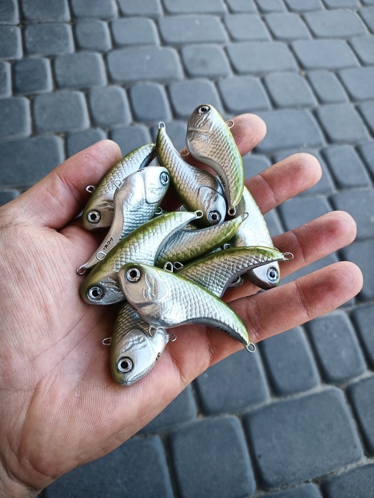 Woblery Cykada Fatty SCAR 5cm, 5.7cm, 6.5cm i 8cm LUKI LURES
