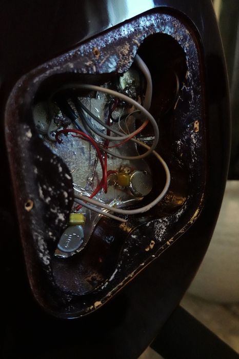 Leworęczna gitara elektryczna Les Paul Samick / Tea Burst, klonowy top