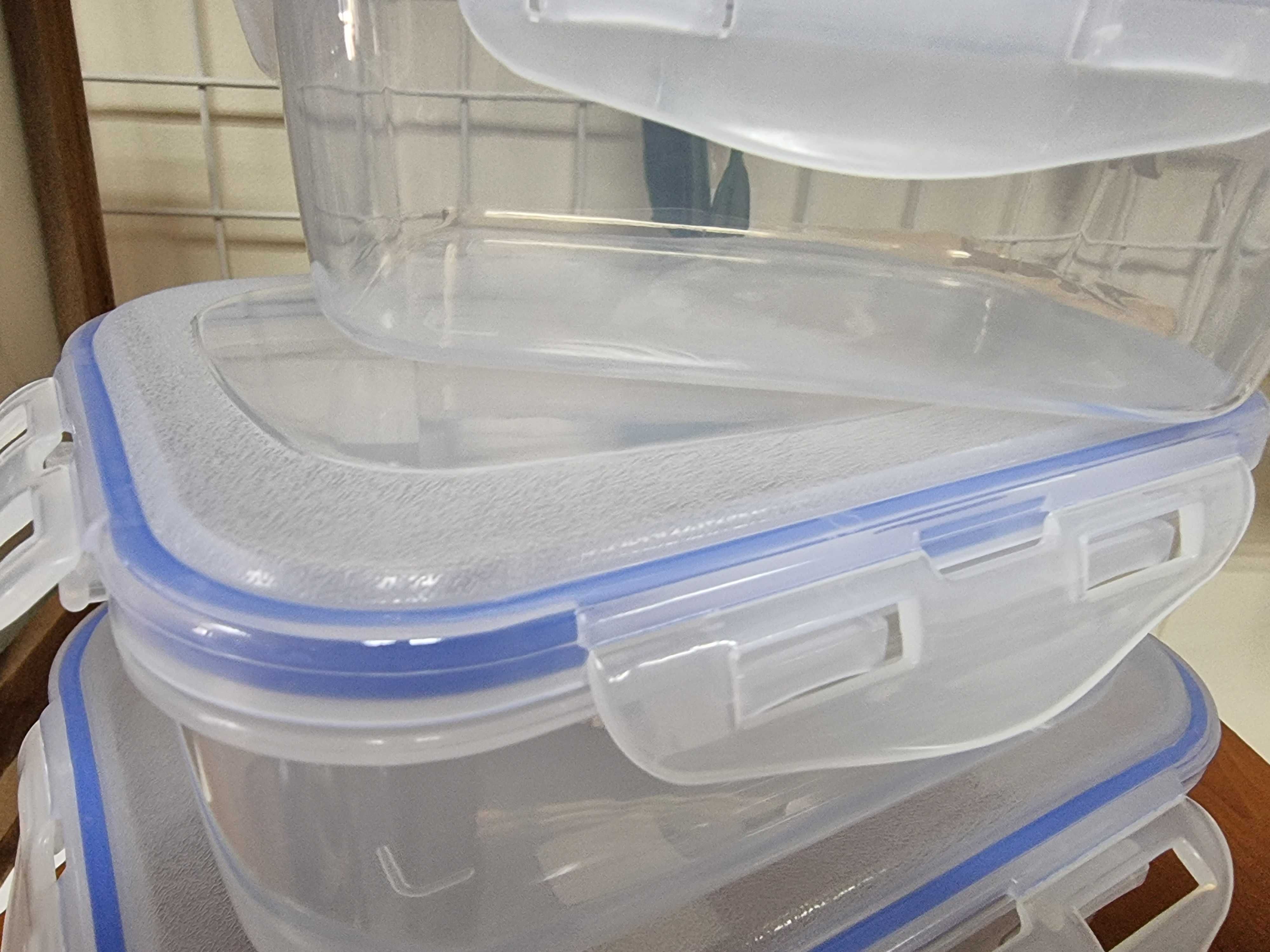 Pojemniki Żywności plastikowe do przechowanie żywości z pokrywką pracy