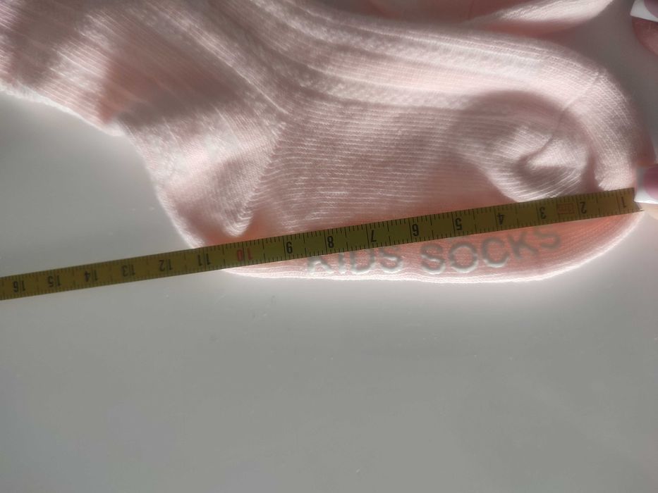 Skarpetki długie, zakolanówki, z kokardką