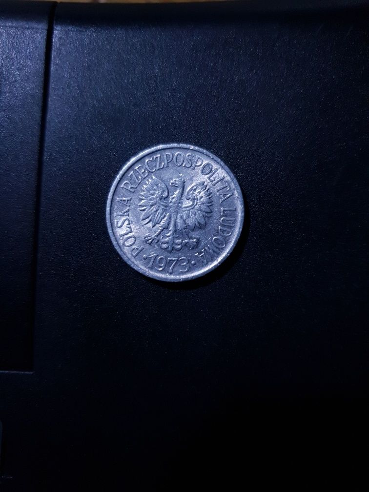 Moneta 20 groszy PRL 1973 bez znaku menniczego