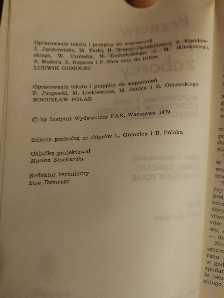 Przeciw pruskiemu zaborcy p.red.L. Gomolca 1975 Pax