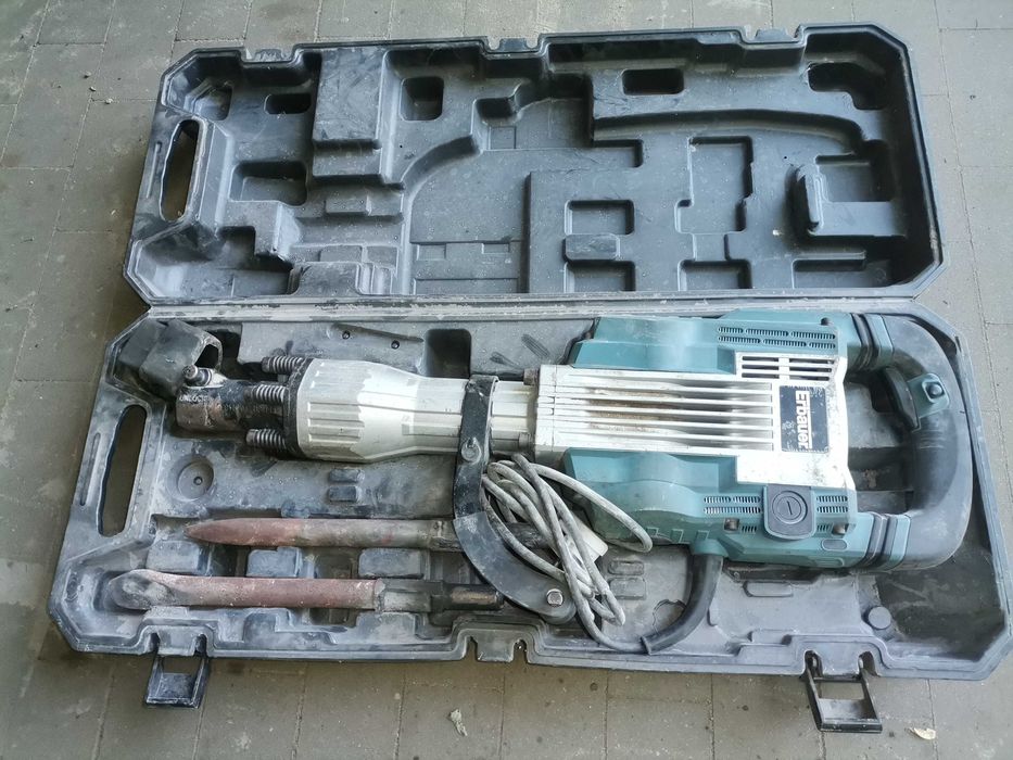 Młot wyburzeniowy Erbauer ERB567DRH 1750w +dłuta +oryginalna walizka