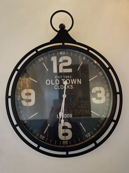 Relogio parede estilo vintage