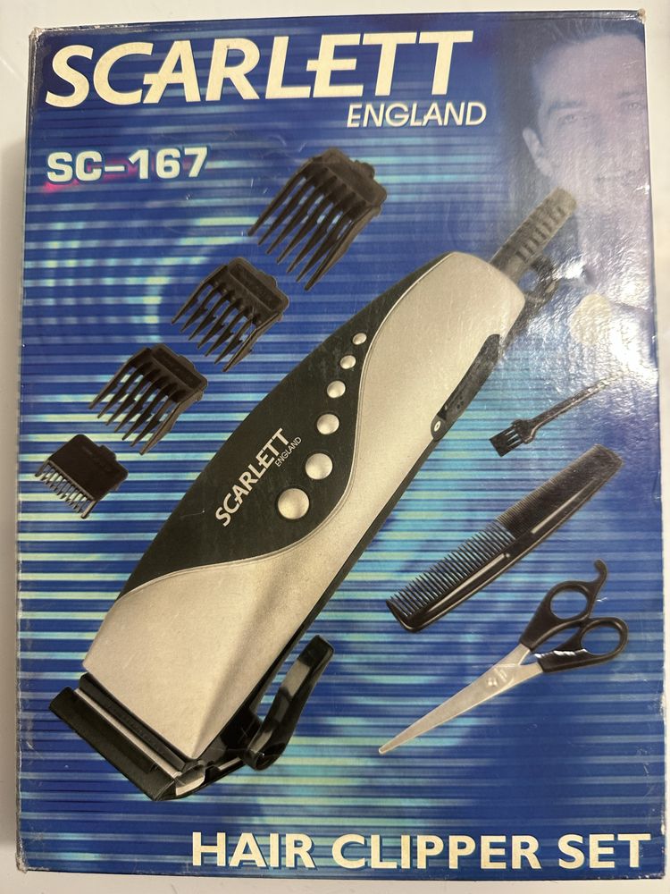 Машинка для стриження SCARLETT SC-HC63C12 Великобританія