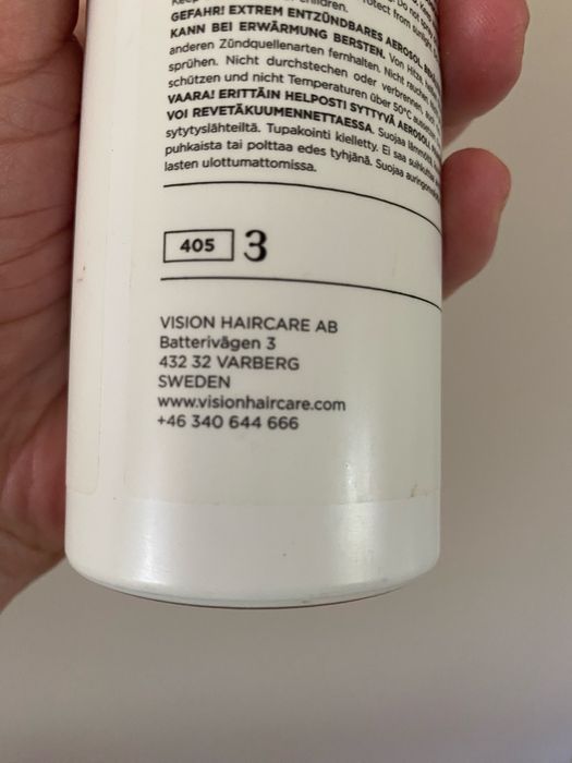 Spray do włosów Vision Haircare