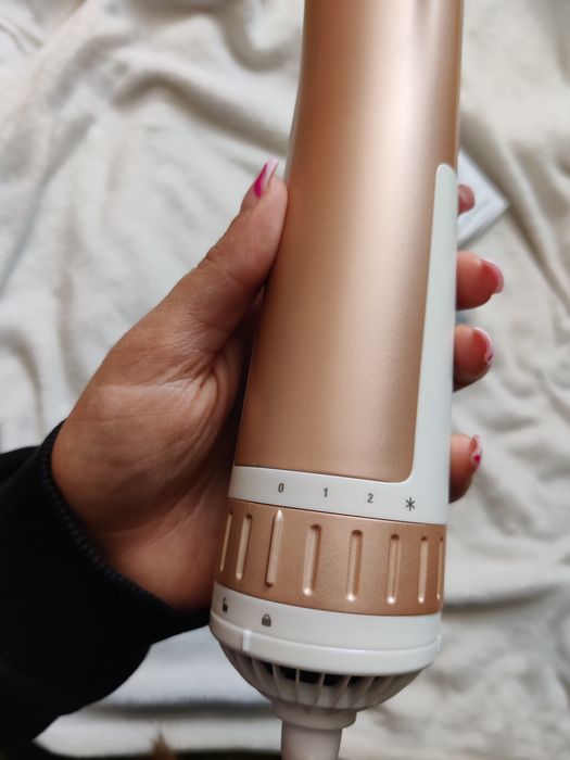 Фен браш щітка з автоматичним повертанням rowenta brush activ cf9520f0