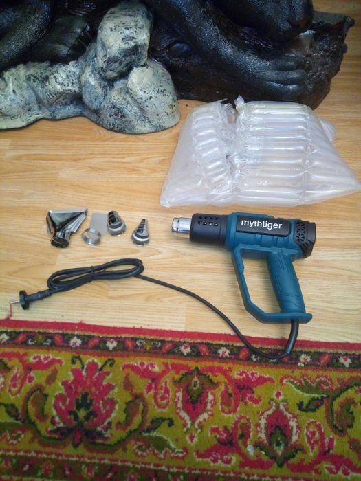 Фен промисловий професiйний MYTHTIGER 2000W,з циферблатом