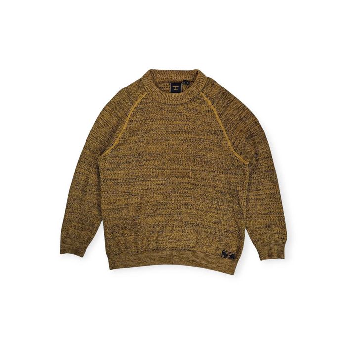 Superdry Japan Sweter Męski XL dziergany 100% bawełna knit Japonia