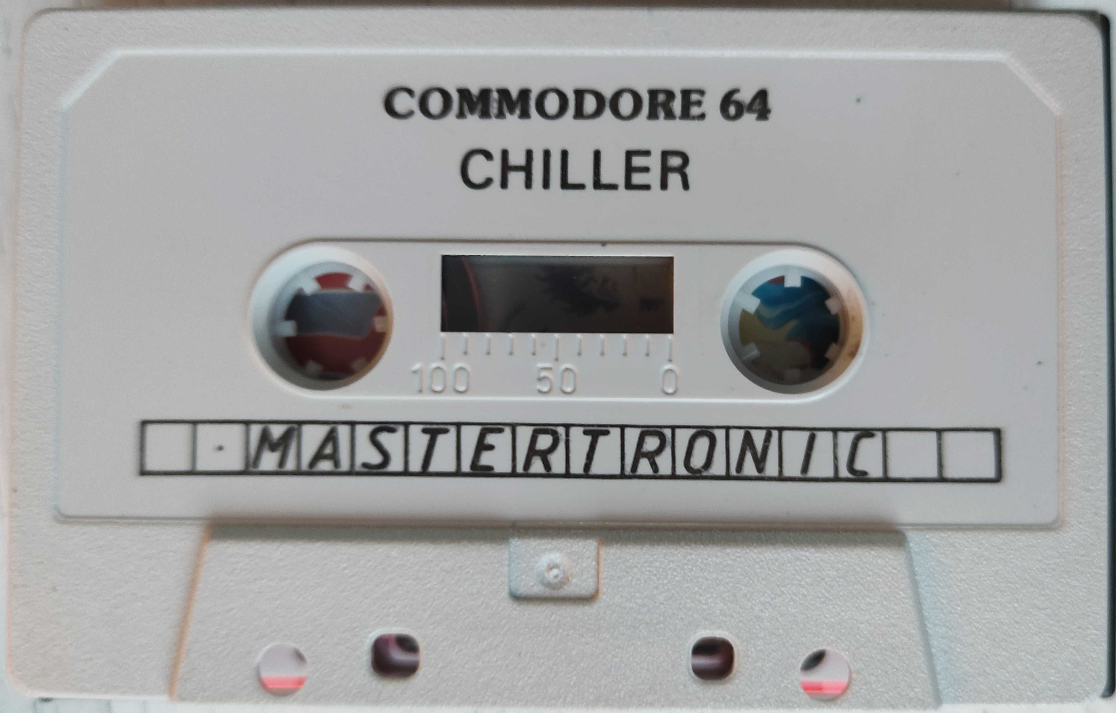 Gra Chiller na Commodore 64 kaseta