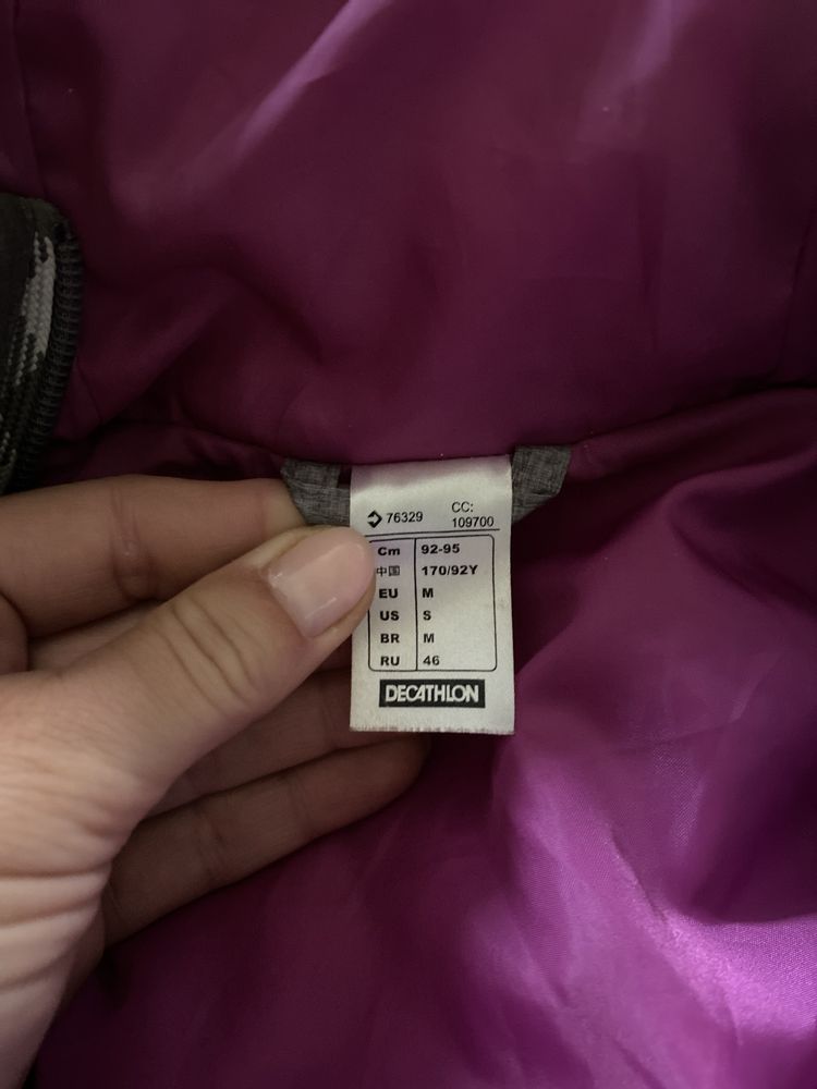 Damska kurtka zimowa Wed’ze Decatlon rozmiar M nowa bez metki