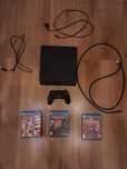 PS4 + 1 Pad + gry