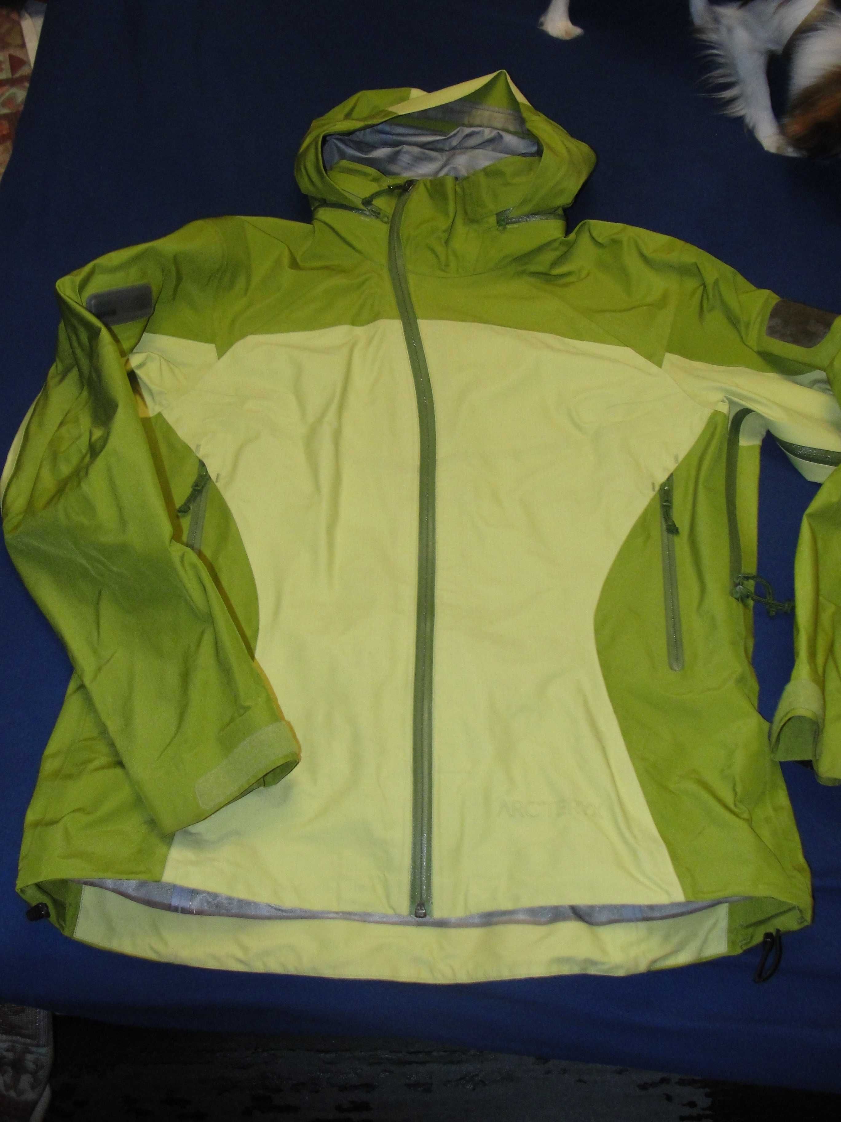 Arcteryx Sidewinder Goretex Pro Recco Jacket Green Women's Size L