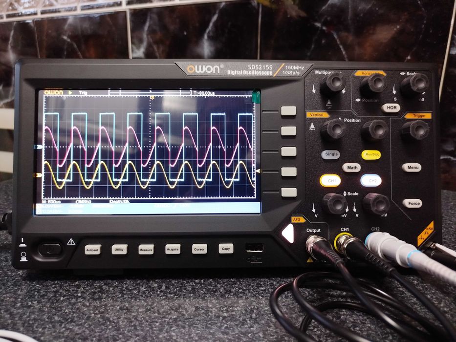 Osciloscópio OWON SDS215S 150MHz+AFG (NOVO)