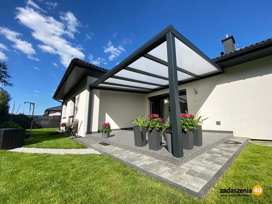 Zabudowa tarasów, balkonów, pergole aluminiowe, zadaszenia | WW