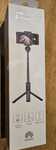 Nowy Huawei Tripod Selfie Stick, kijek do selfie bezprzewodowy czarny