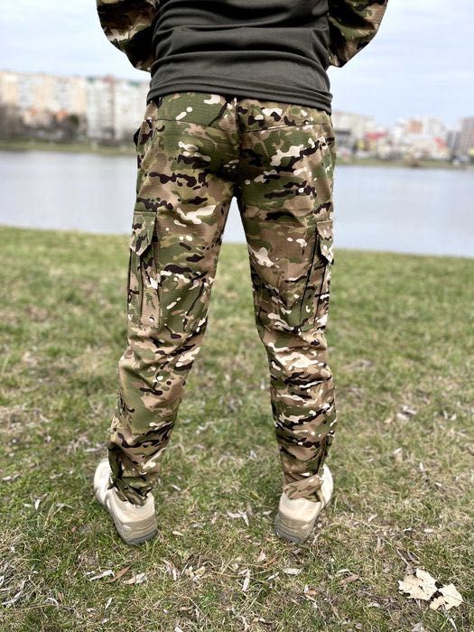 Штани тактичні військові мультикам піксель штаны тактические multicam