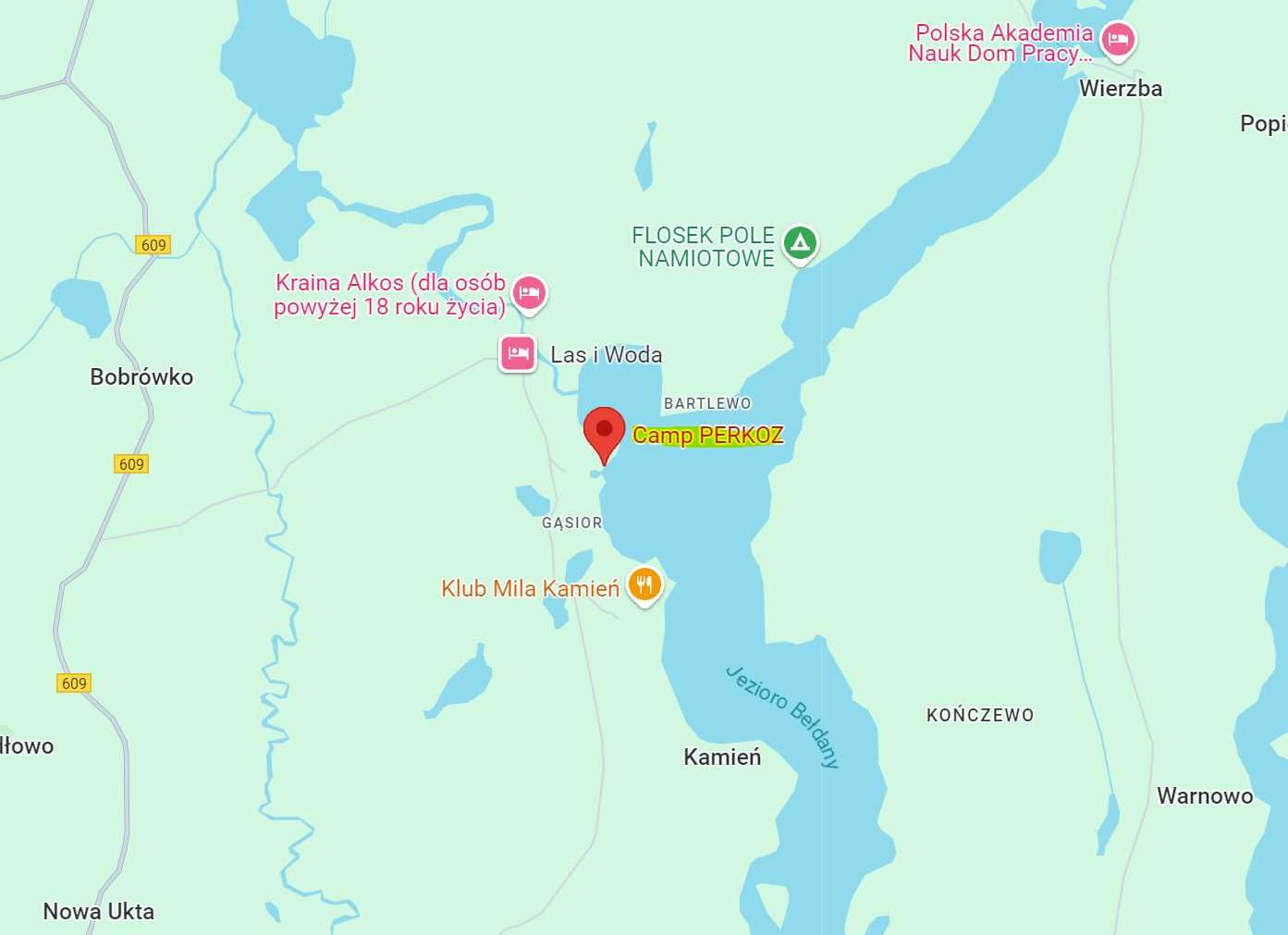 Mazury, szlak WJM - Port Camp PERKOZ - nowe miejsce dla twojego jachtu