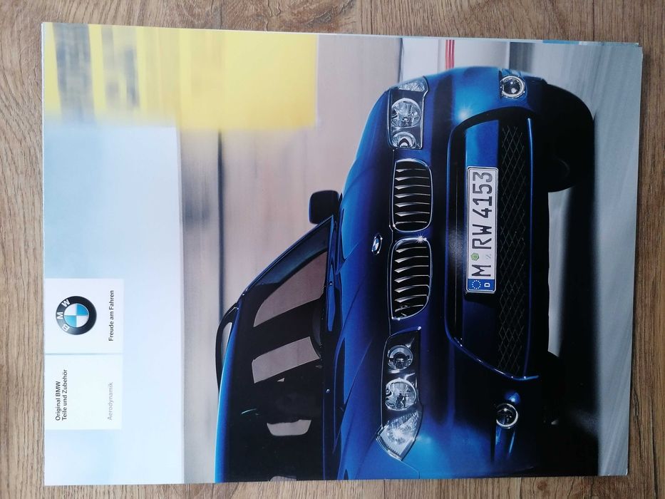 Prospekt BMW X3 Aerodynamik.