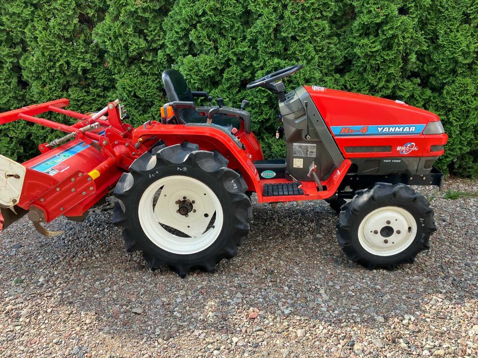 Mini Traktor Yanmar Ke4 Glebogryzarka Iseki Kubota 4X4