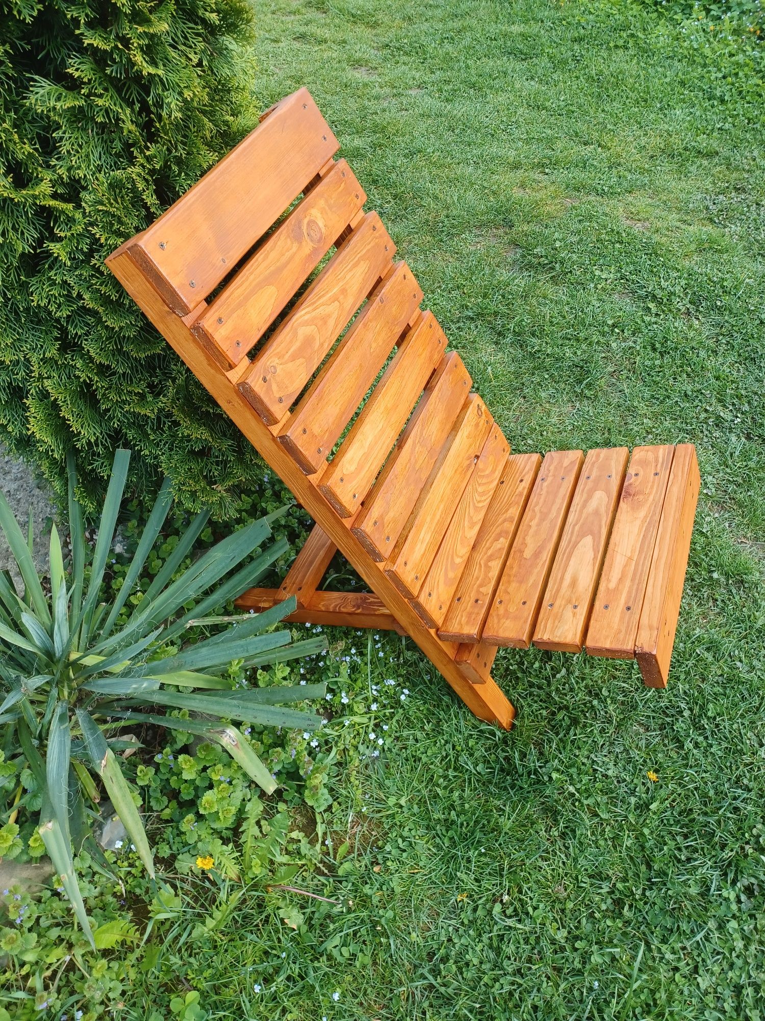 Садові крісла  розкладні   дерев'яні )