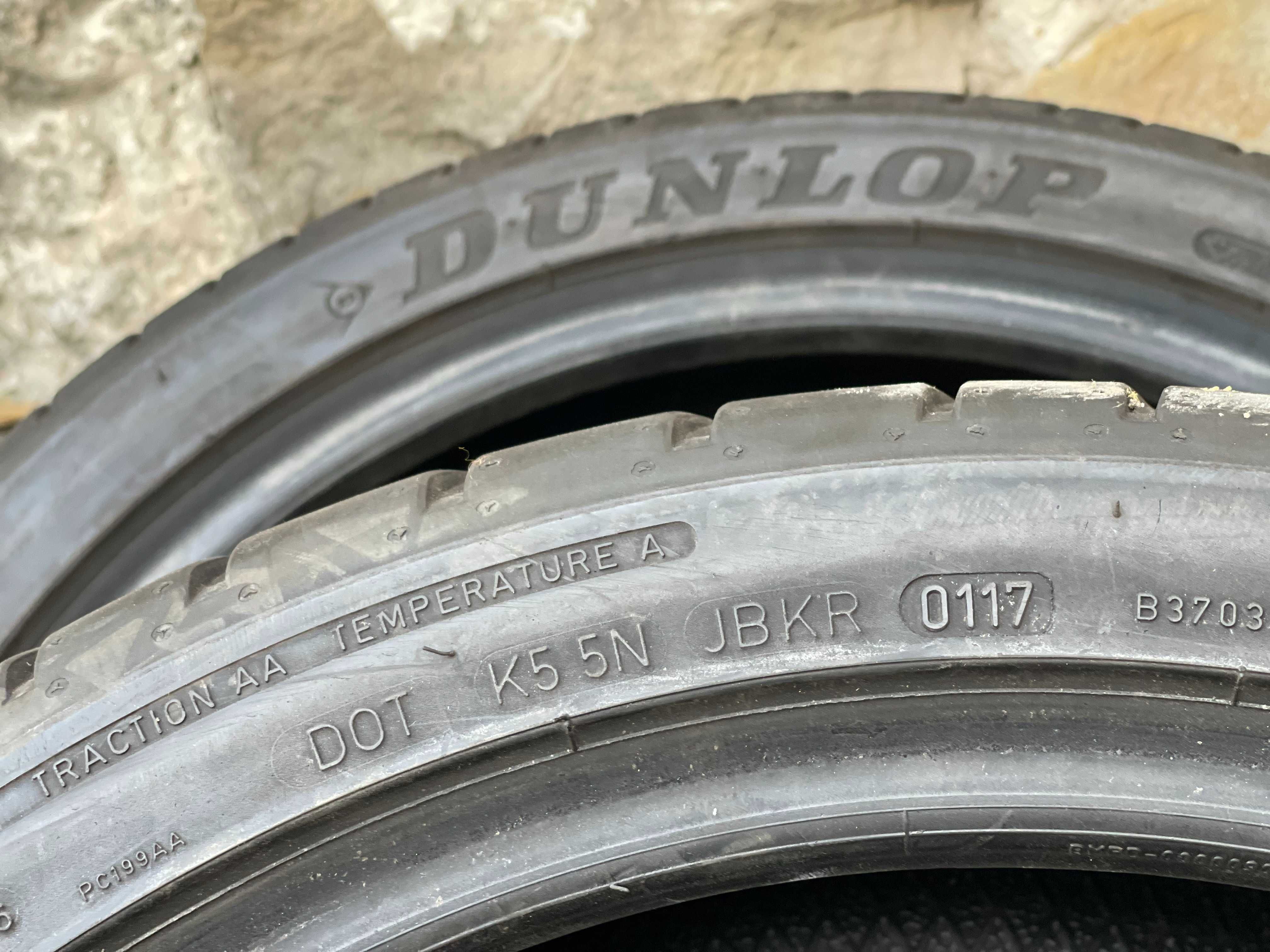 Продам літні шини, резину R 18 225/40 Dunlop  R 18 245/40
