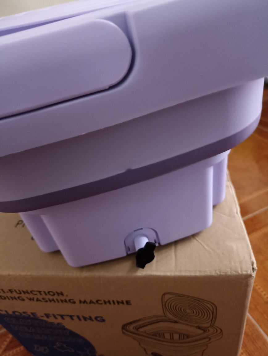 Mini maquina de lavar e secar roupa