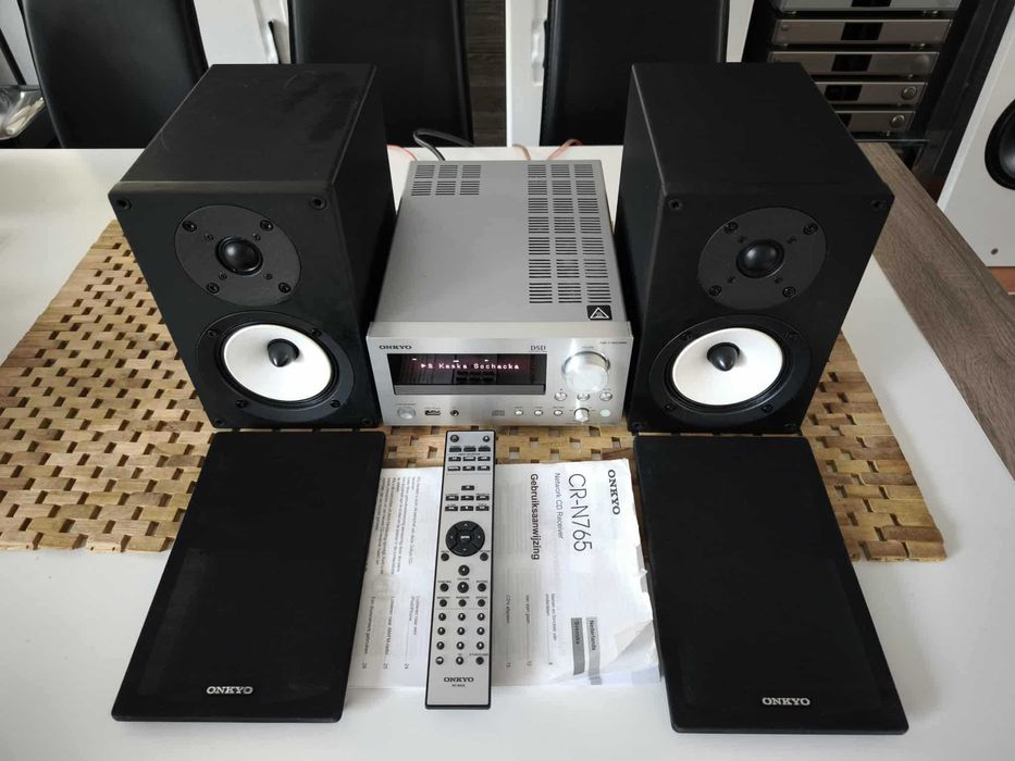Onkyo CS-N765  Zestaw stereo  CD, USB i obsługą plików DSD hi-res