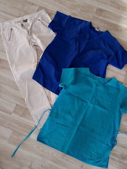 Komplet medyczny spodnie bluza 4 sztuki