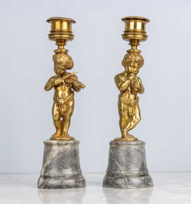 Антикварні підсвічники, канделябри, подсвечники, кандилябры