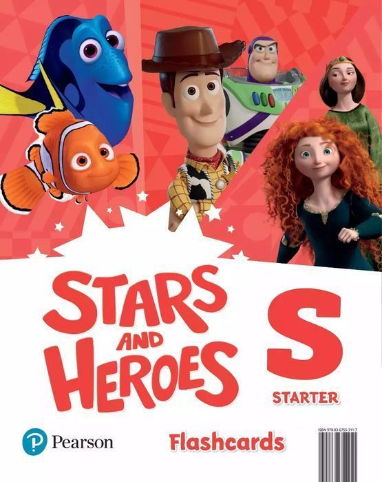 Stars and Heroes Starter. Karty obrazkowe. Pearson