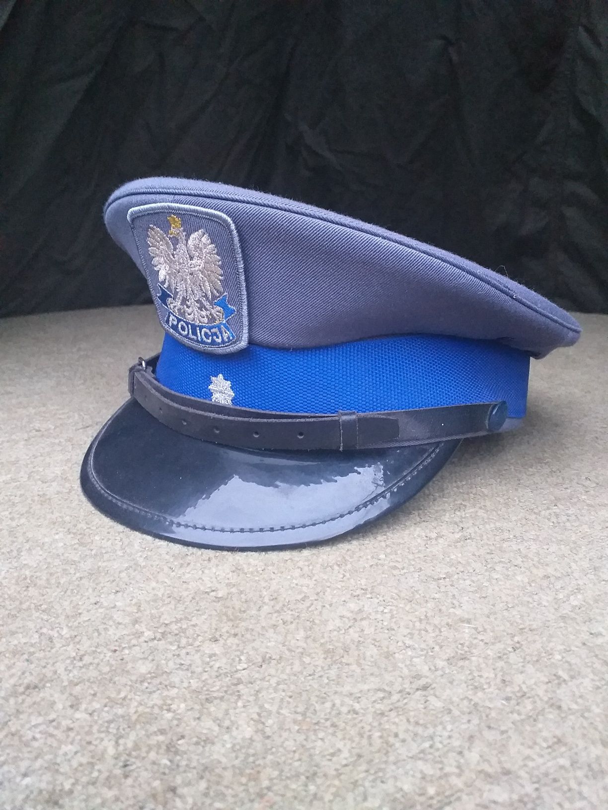 Czapka wyjściowa policja ,militaria,kolekcje,MO