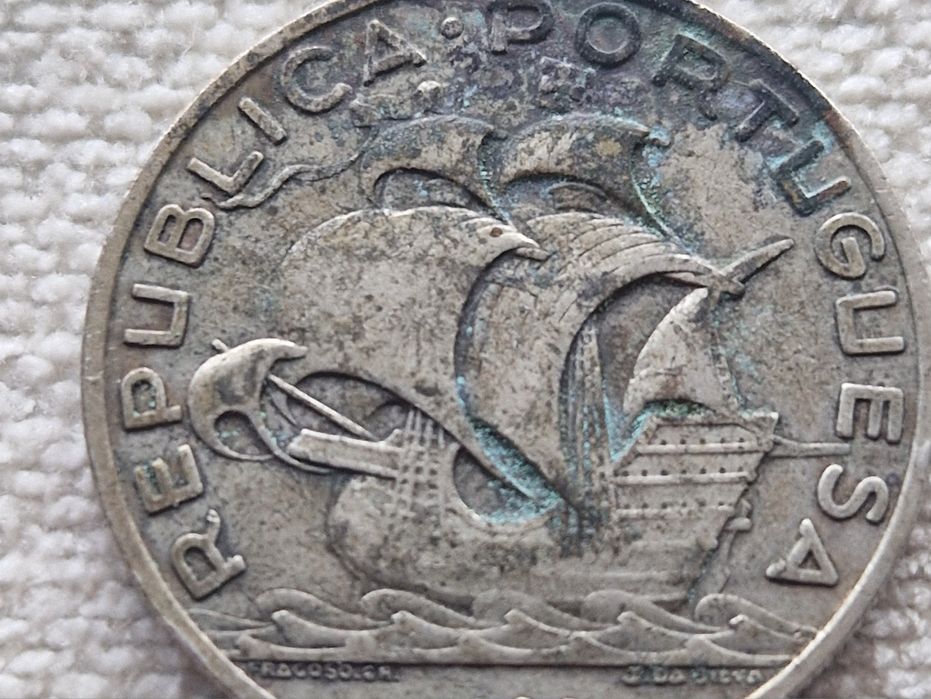 Moeda de Prata 10 Escudos 1932