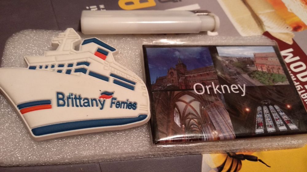 на холодильник магнит лайне Brittany Ferries orkney великобритания