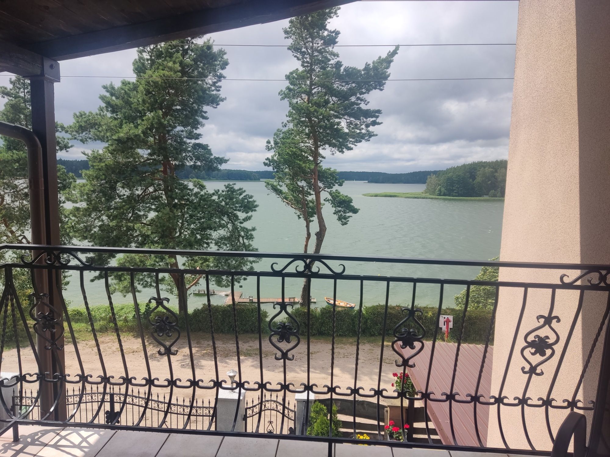 Pokój nad samym jeziorem Wdzydze Tucholskie