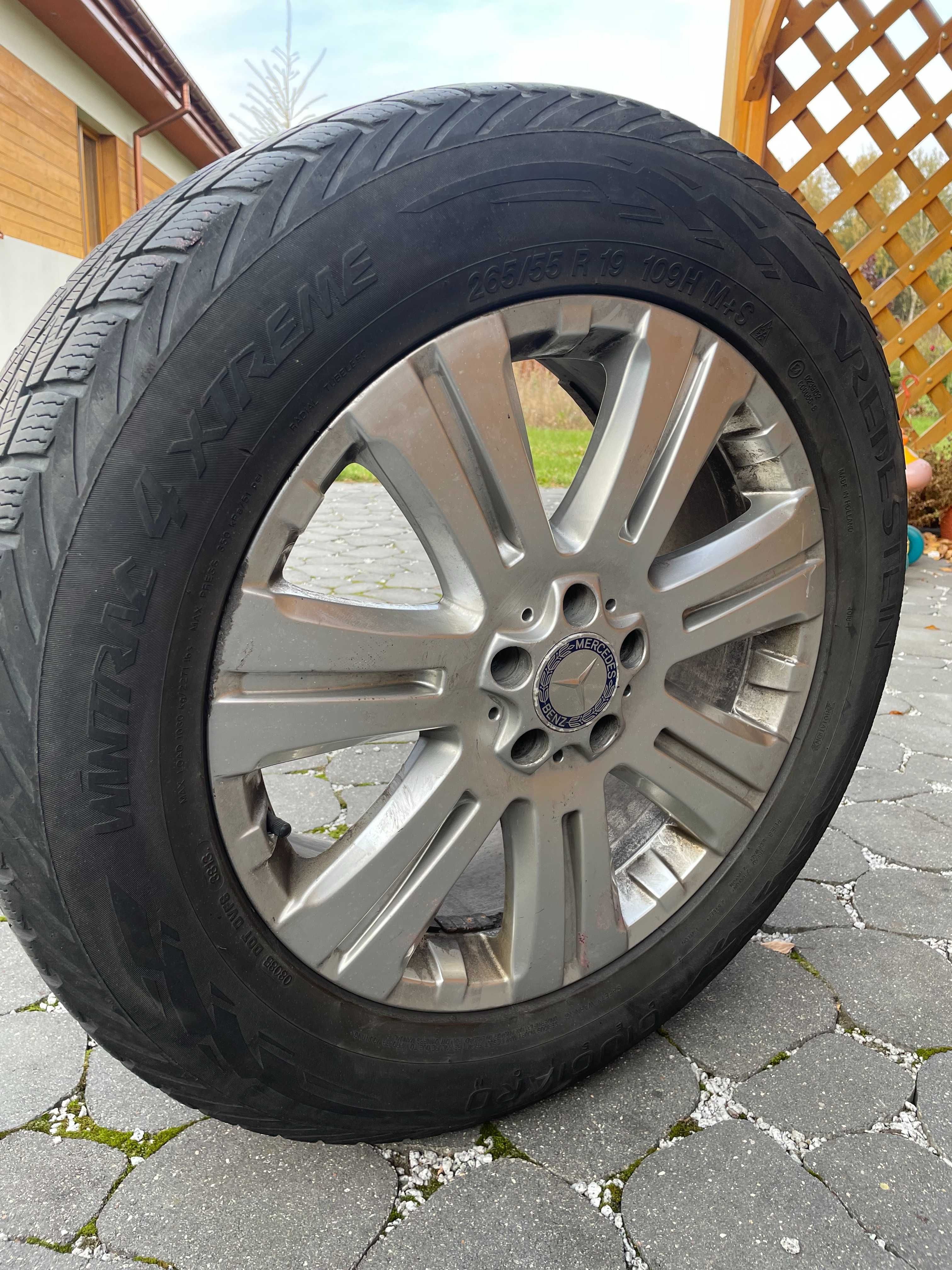 Felgi + opony zimówki 265/55 R 19 -  Mercedes  Gls , Gl , Gle ,  et56