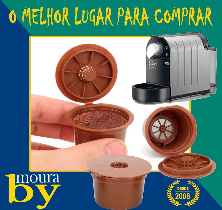 3 Cápsulas Café Reutilizáveis Pongo Doce