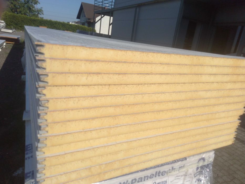 Płyta warstwowa ścienna pianka PIR gr.40 , 60 , 80, 100, 120 mm