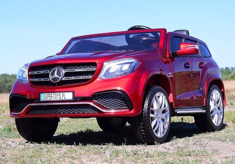 Mercedes Gls63 Eva 4Silniki 2X12V Miękkie Siedzenie Dla 2 Dzieci Hl228