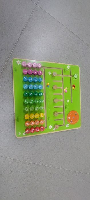 Jogo de Cálculo Aritmético Madeira Playtive