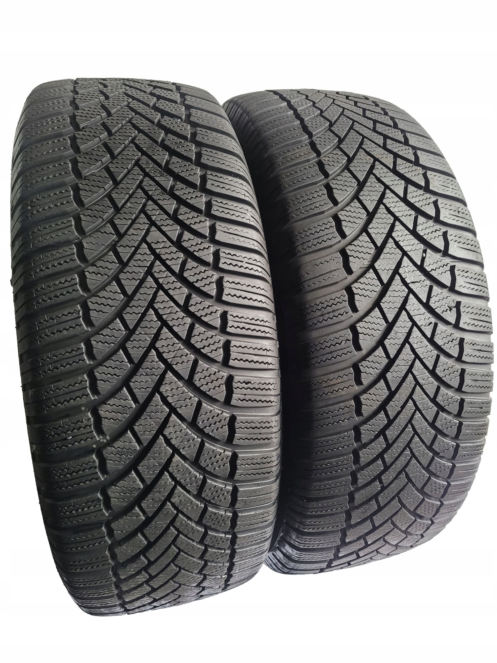 2x bridgestone blizzak LM005 215/60 R16 99H 6.65mm 6.29mm