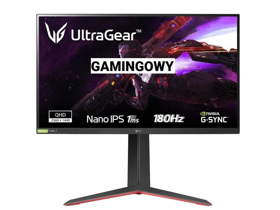 Monitor LG UltraGear 27GP850-B 180Hz 2560 x 1440 IPS Gamingowy