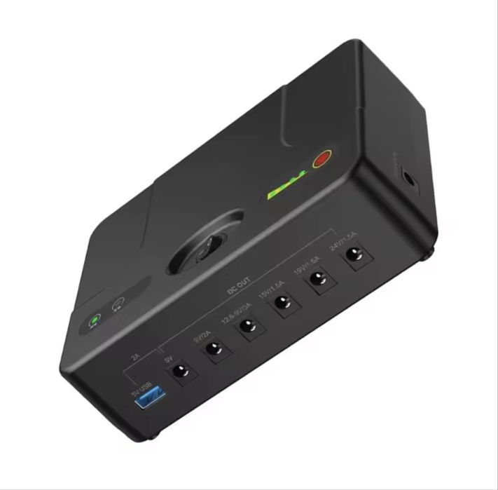 Безперебійник 38000mAh для роутера та відеонагляду | ДБЖ UPS Powerbank