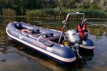 Лодка ПВХ Kolibri 450 DSL
