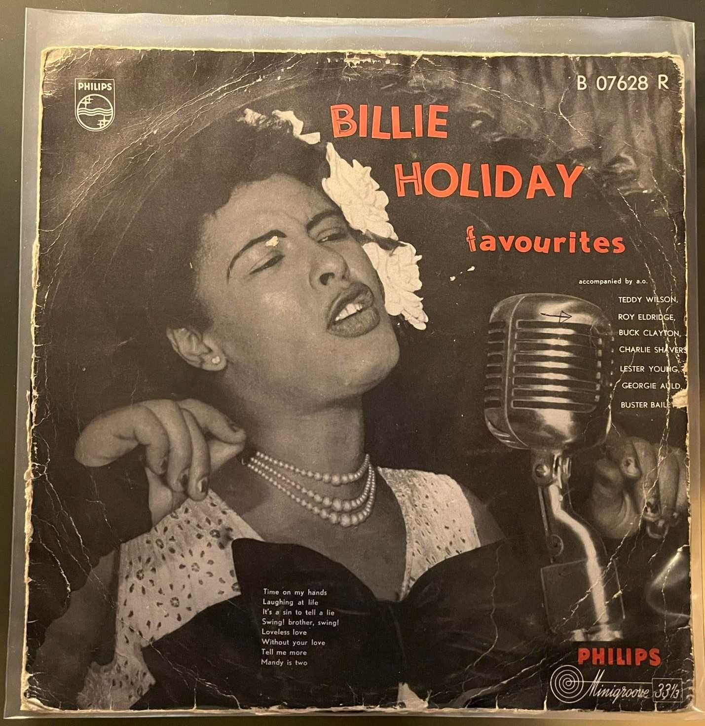 BILLIE HOLIDAY - LP Vinil 10" (RARO) 1954 jazz