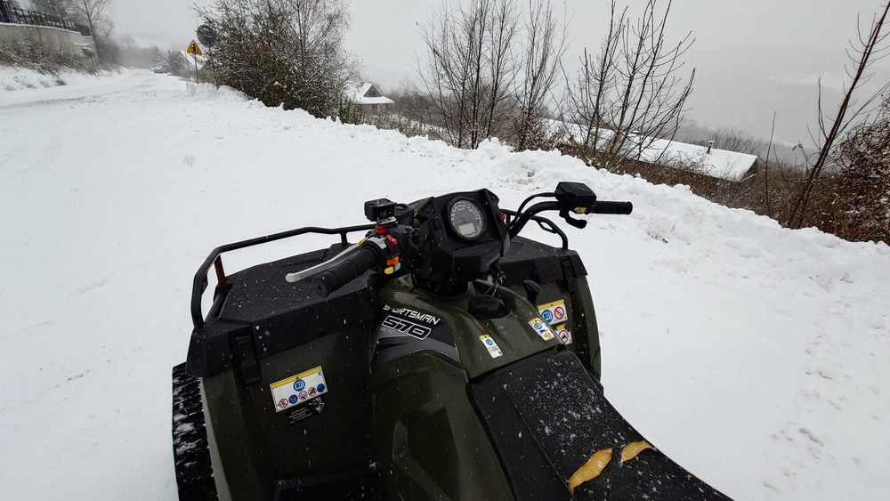 Gokart terenowy ratrak 6x6 Polaris sportsman gąsienice wszedolaz