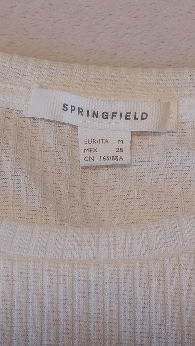 Camisola branca marca "Springfield "